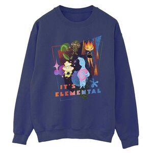 Elemental Mens It�'s Elemental Sweatshirt / Navy Blue